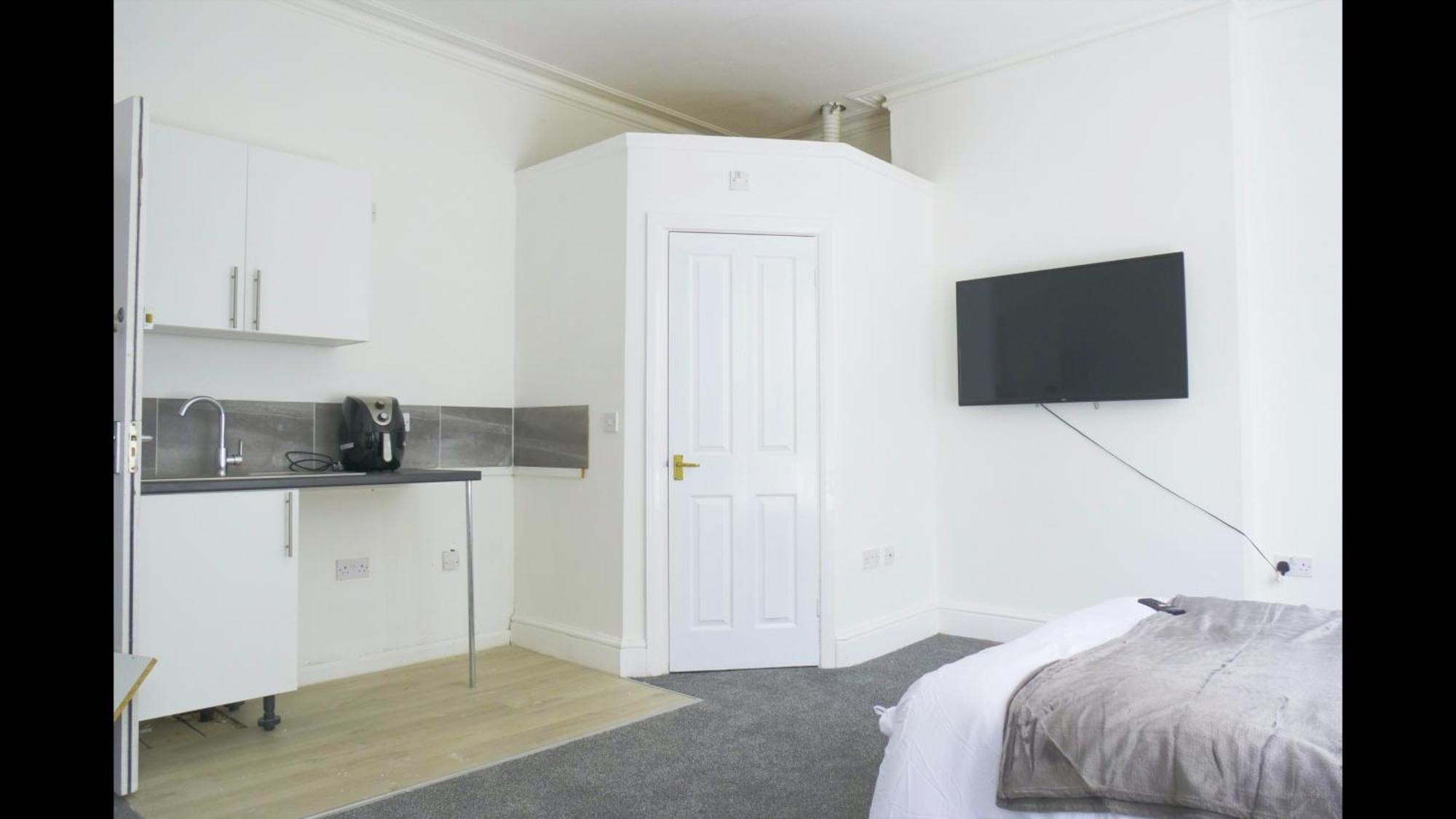 Cosy & Modern 1 Bed Studio Apart-Hotel Leamington Spa Exterior foto
